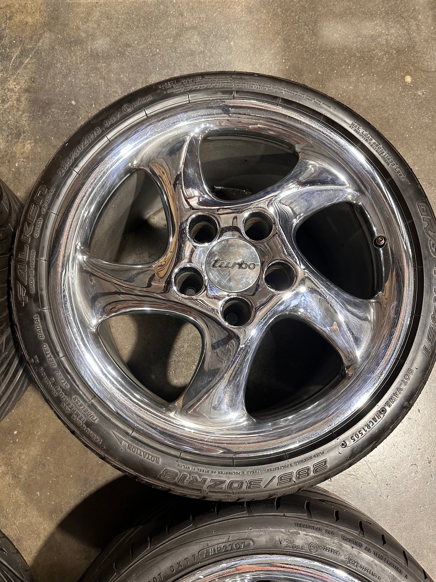 993 Turbo Twists 18 x 8's / 10's
