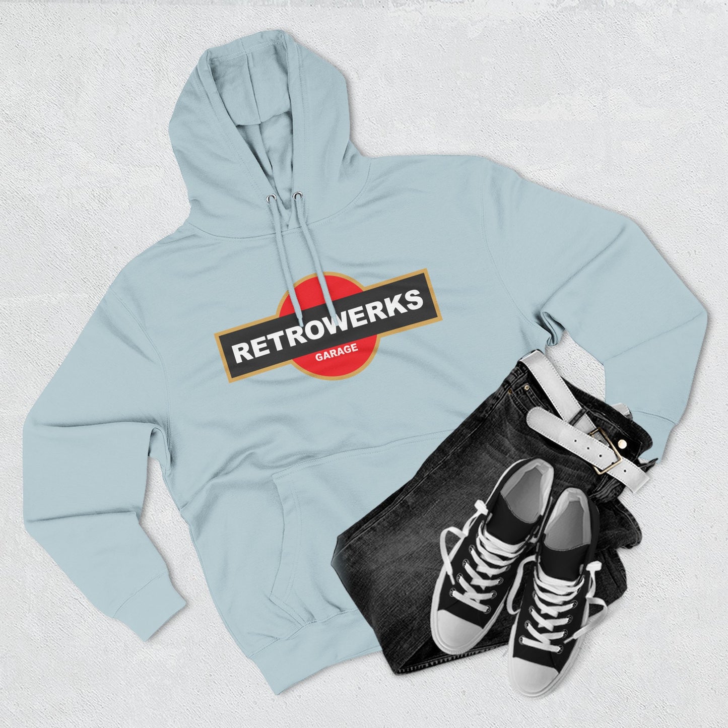 Retrowerks Garage — Logo Hoodie