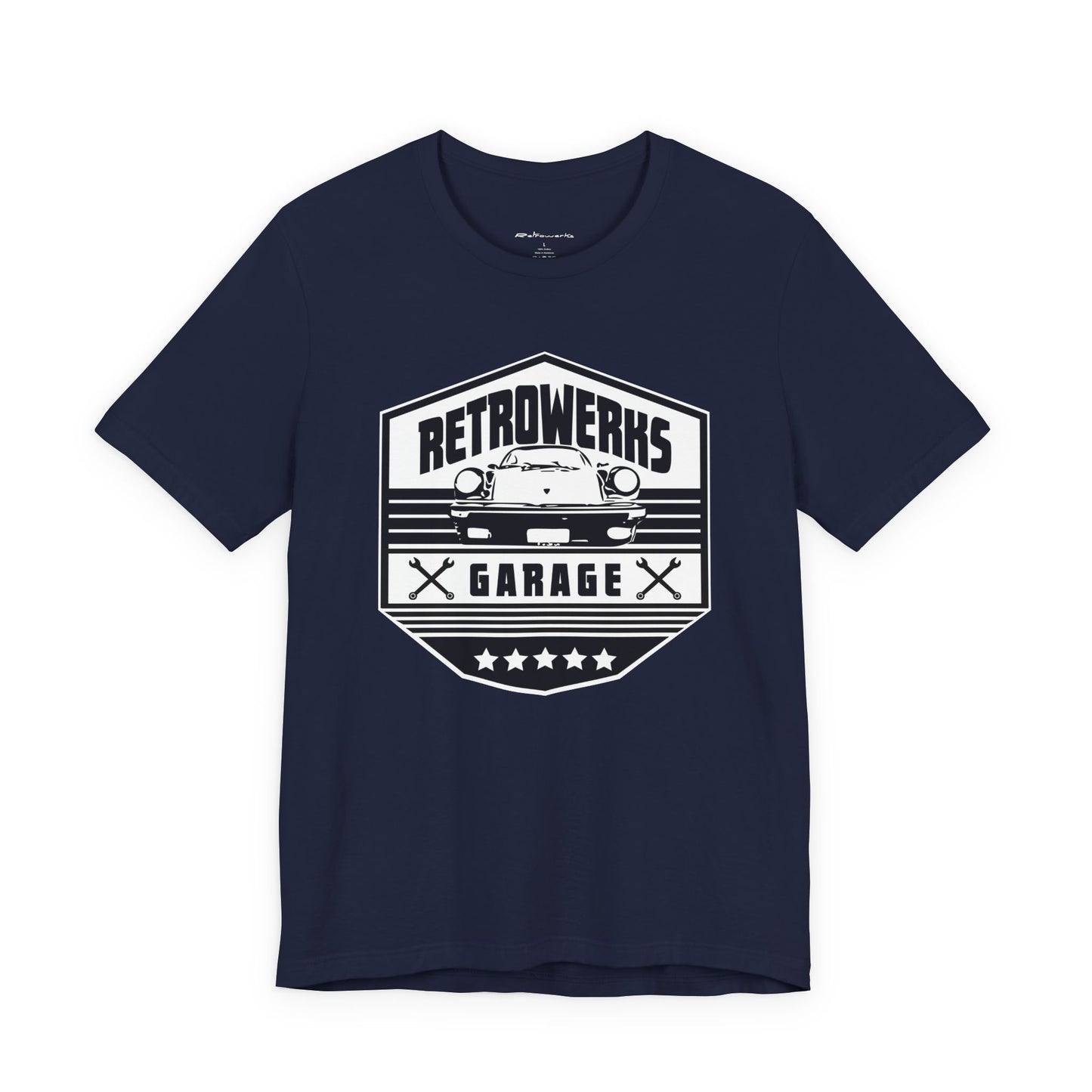 Retrowerks Garage T-Shirt — Vintage Badge Tee