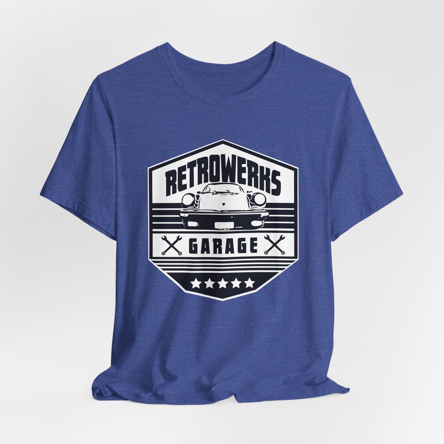 Retrowerks Garage T-Shirt — Vintage Badge Tee