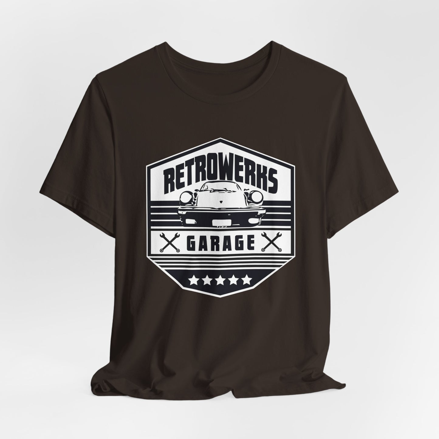 Retrowerks Garage T-Shirt — Vintage Badge Tee
