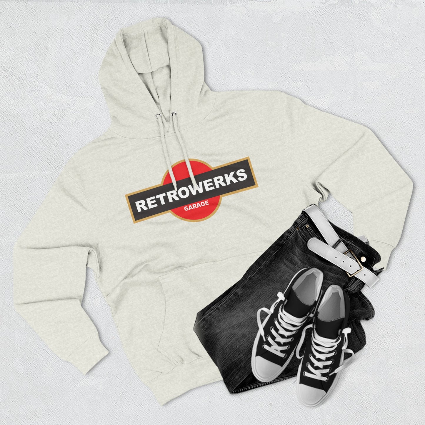 Retrowerks Garage — Logo Hoodie