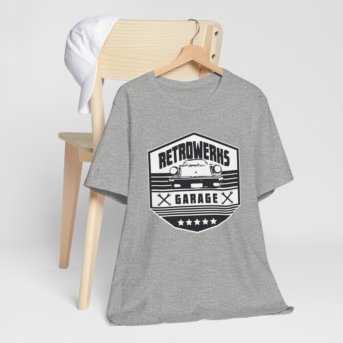 Retrowerks Garage T-Shirt — Vintage Badge Tee