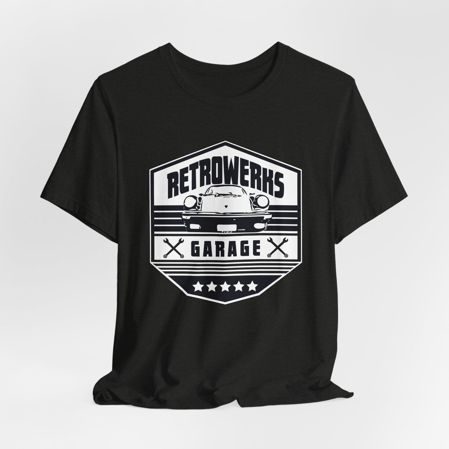 Retrowerks Garage T-Shirt — Vintage Badge Tee