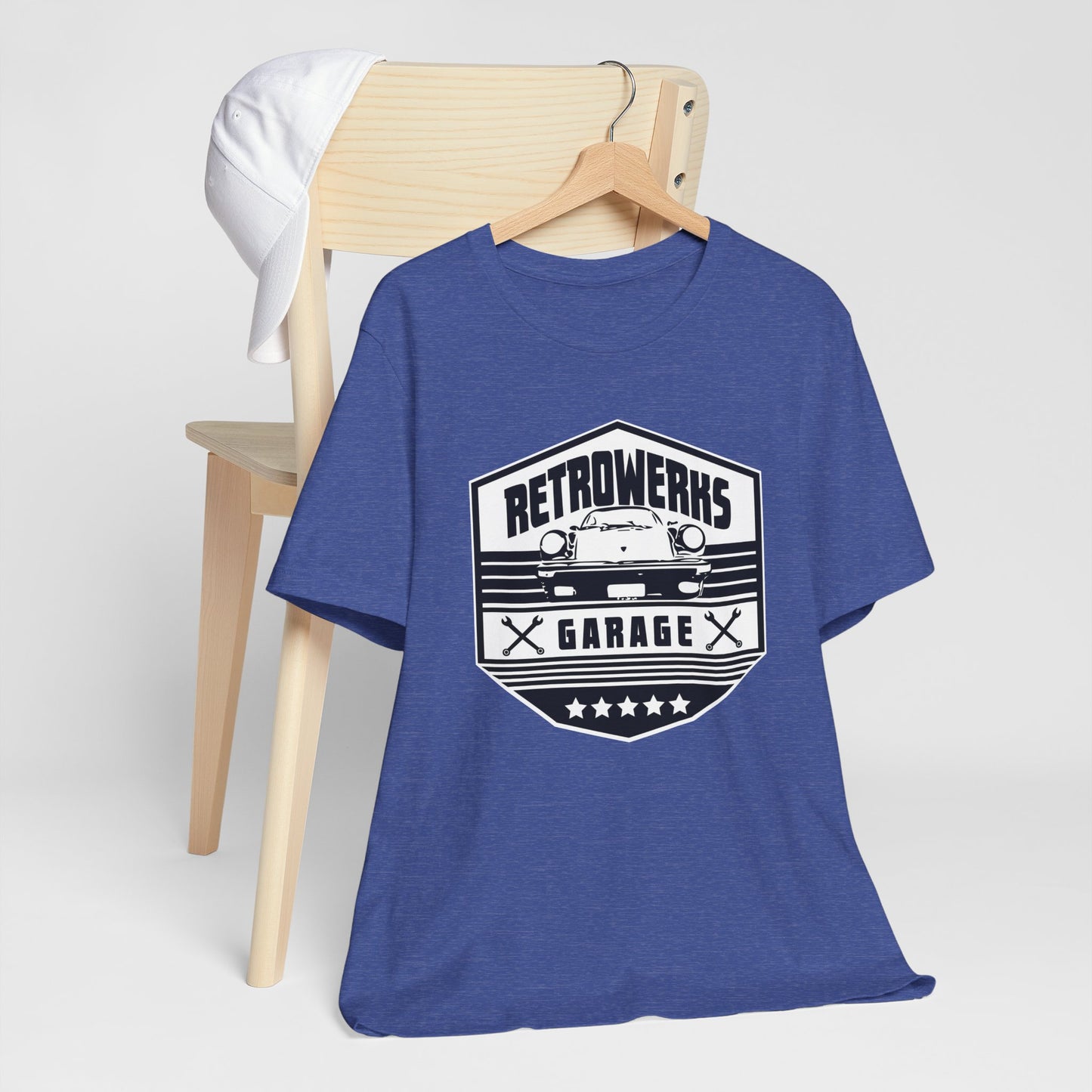 Retrowerks Garage T-Shirt — Vintage Badge Tee