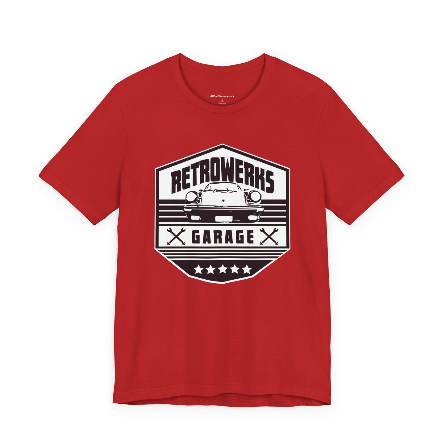 Retrowerks Garage T-Shirt — Vintage Badge Tee