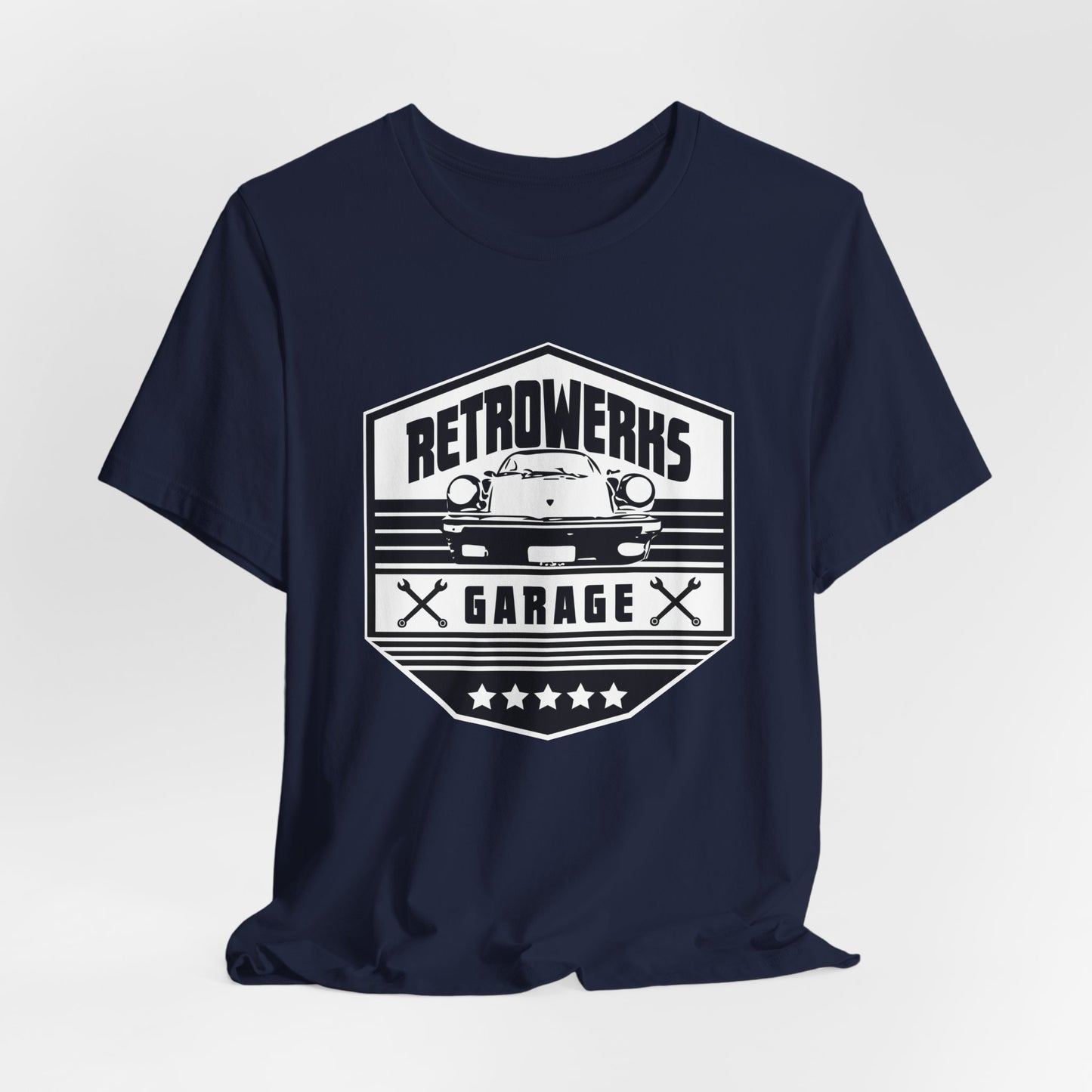 Retrowerks Garage T-Shirt — Vintage Badge Tee