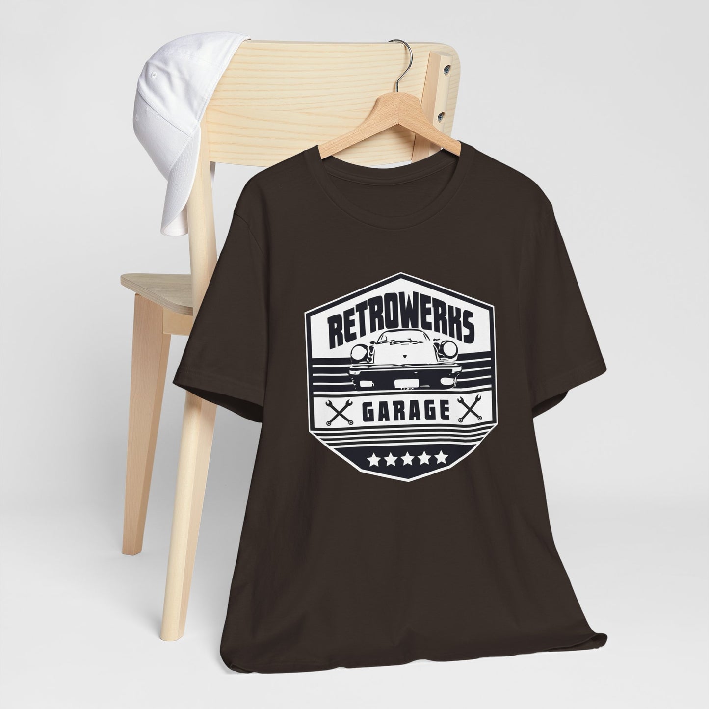 Retrowerks Garage T-Shirt — Vintage Badge Tee