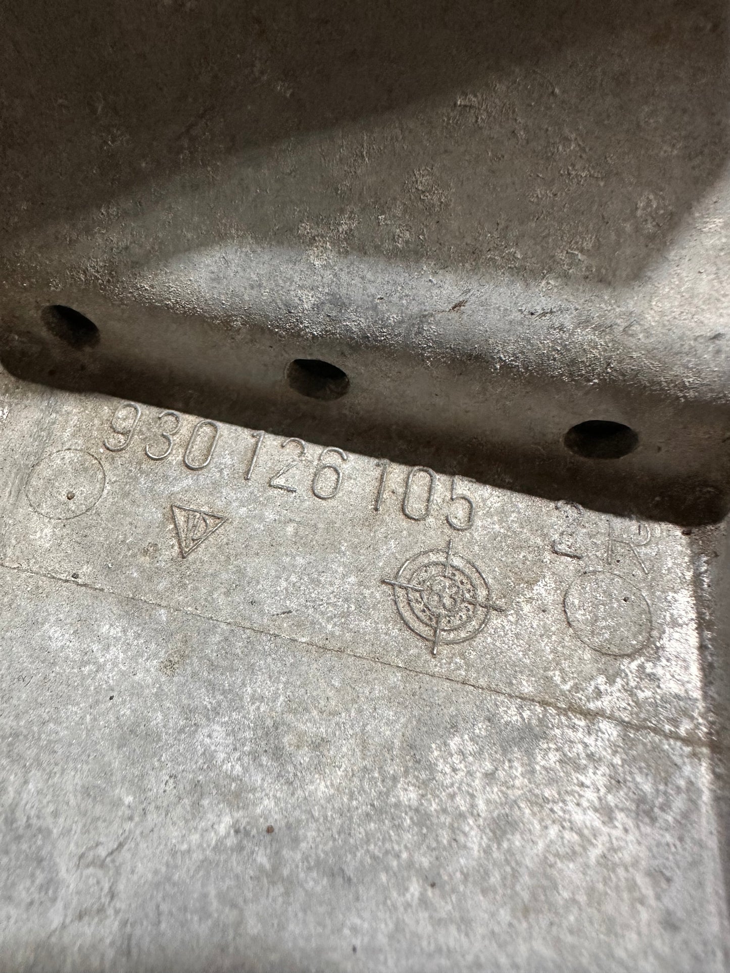 A/C Compressor Bracket w/ Angle Engine Support Bracket