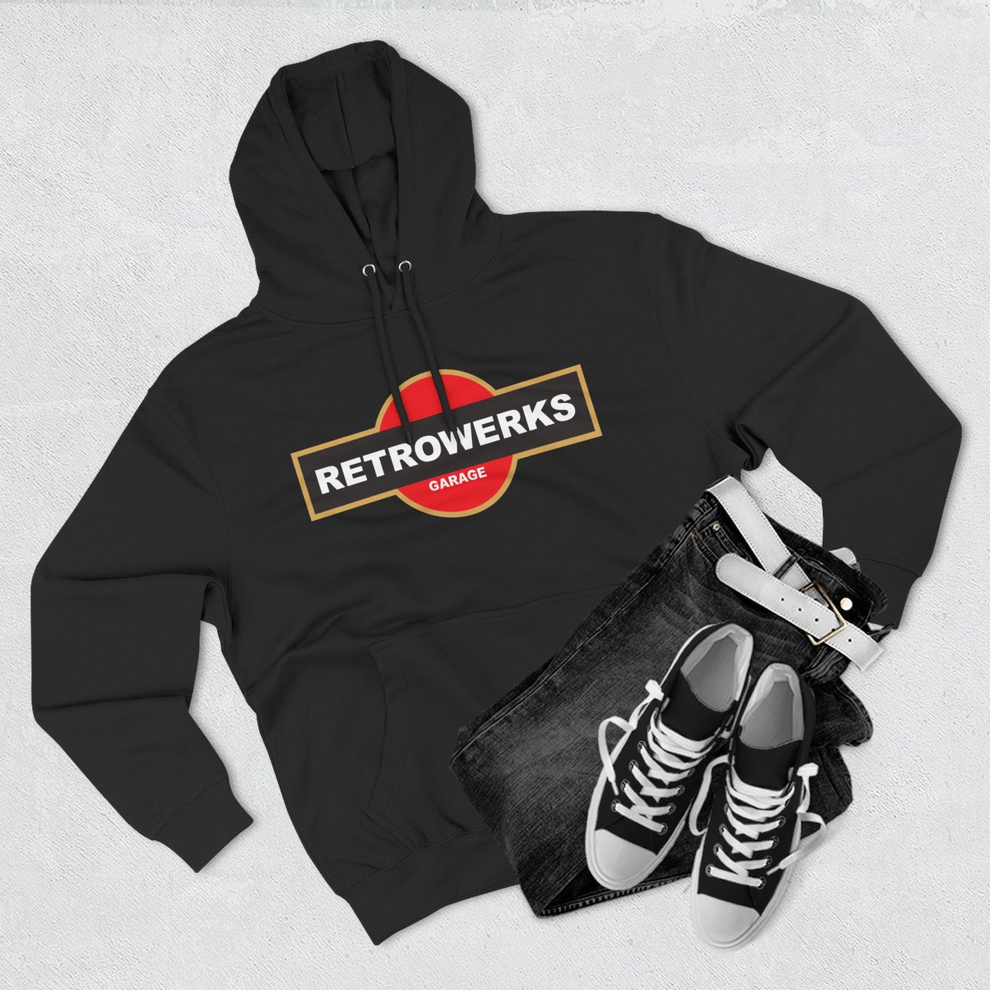 Retrowerks Garage — Logo Hoodie