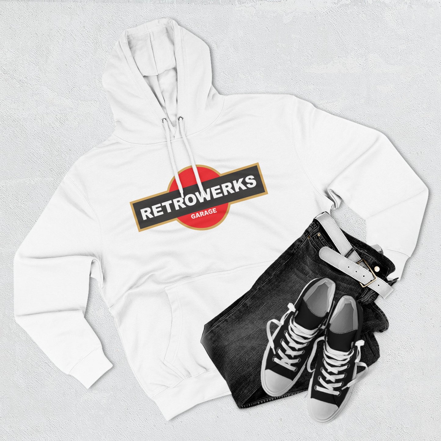 Retrowerks Garage — Logo Hoodie