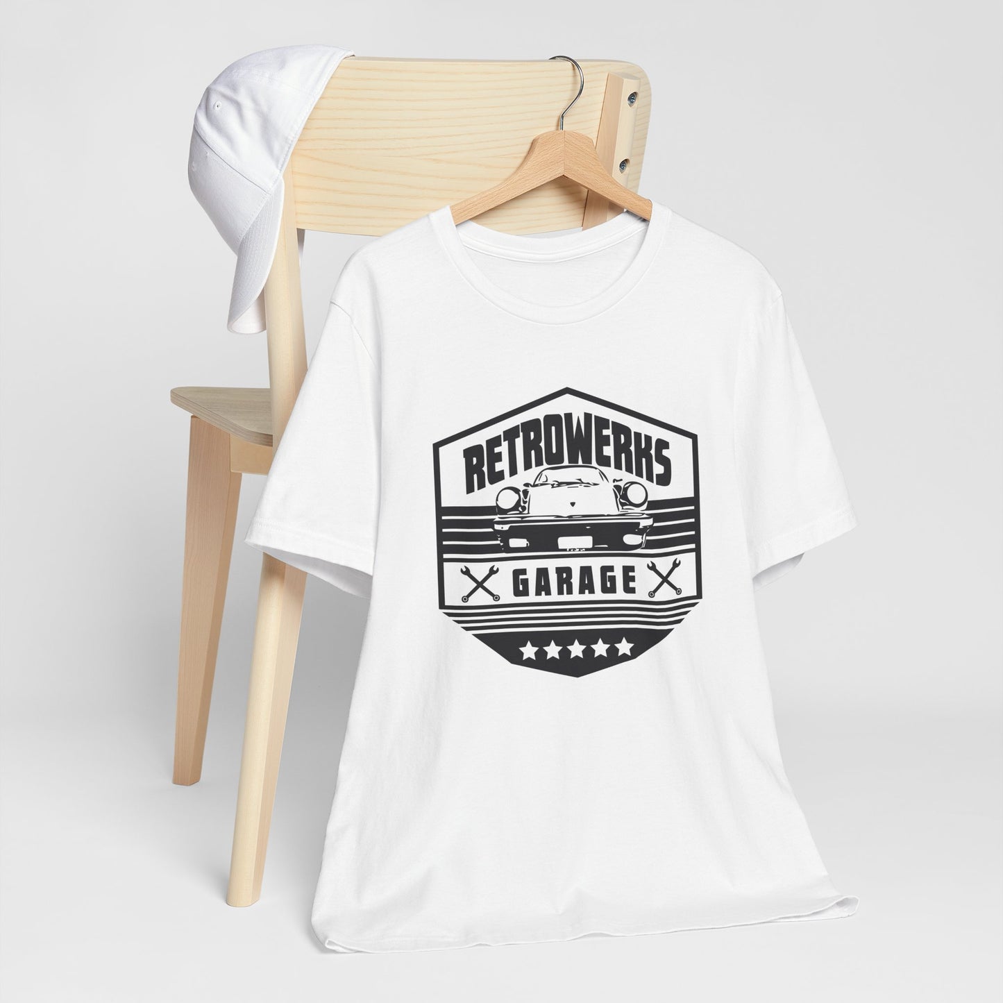 Retrowerks Garage T-Shirt — Vintage Badge Tee