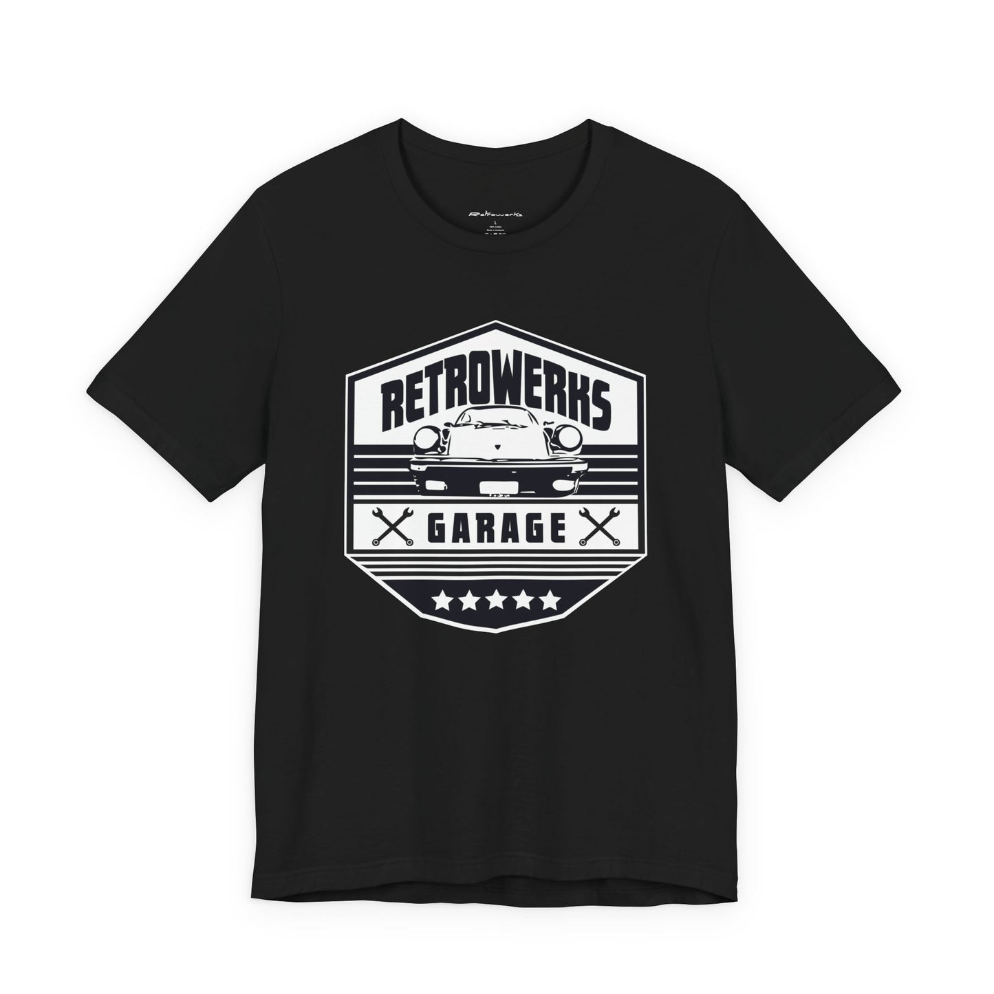 Retrowerks Garage T-Shirt — Vintage Badge Tee