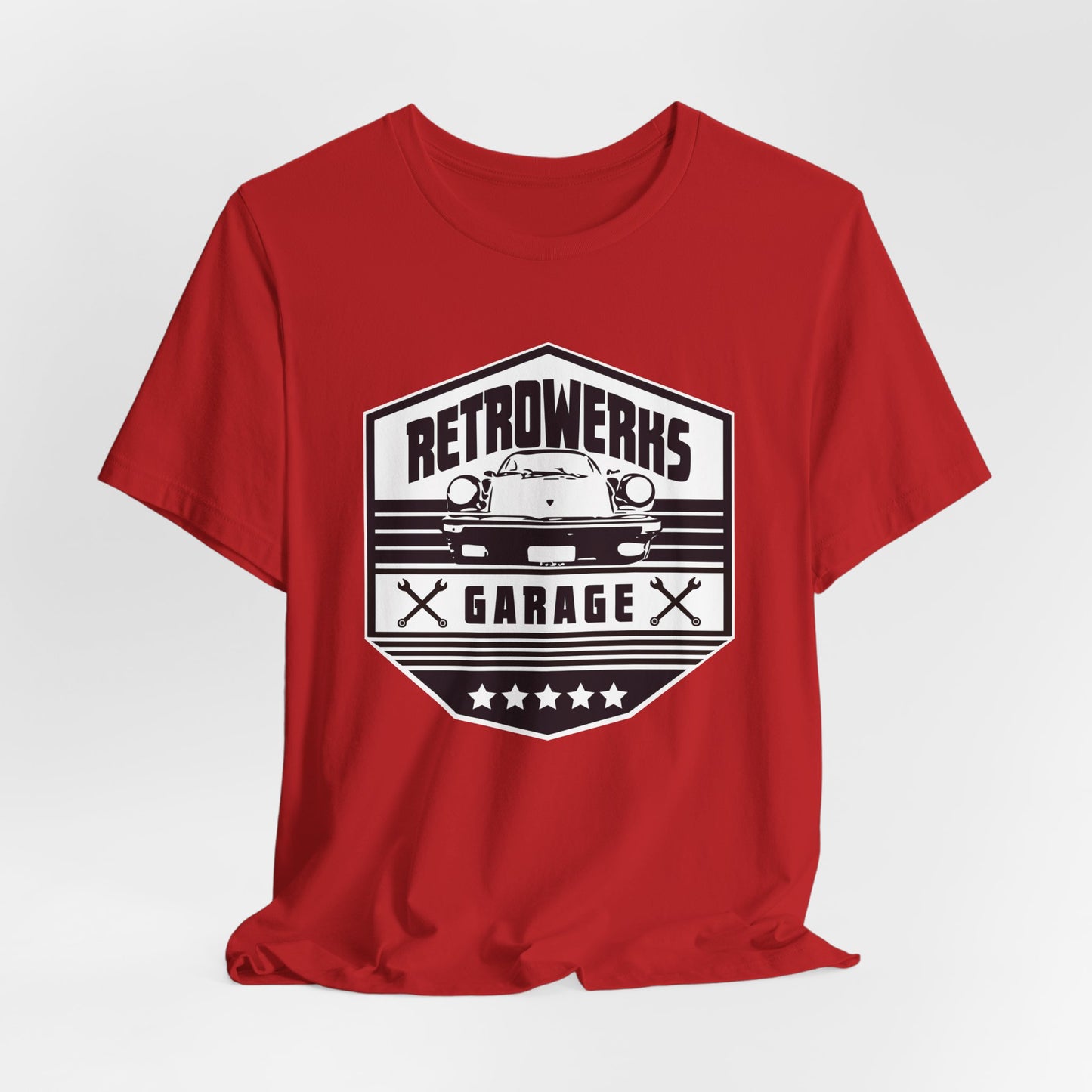 Retrowerks Garage T-Shirt — Vintage Badge Tee