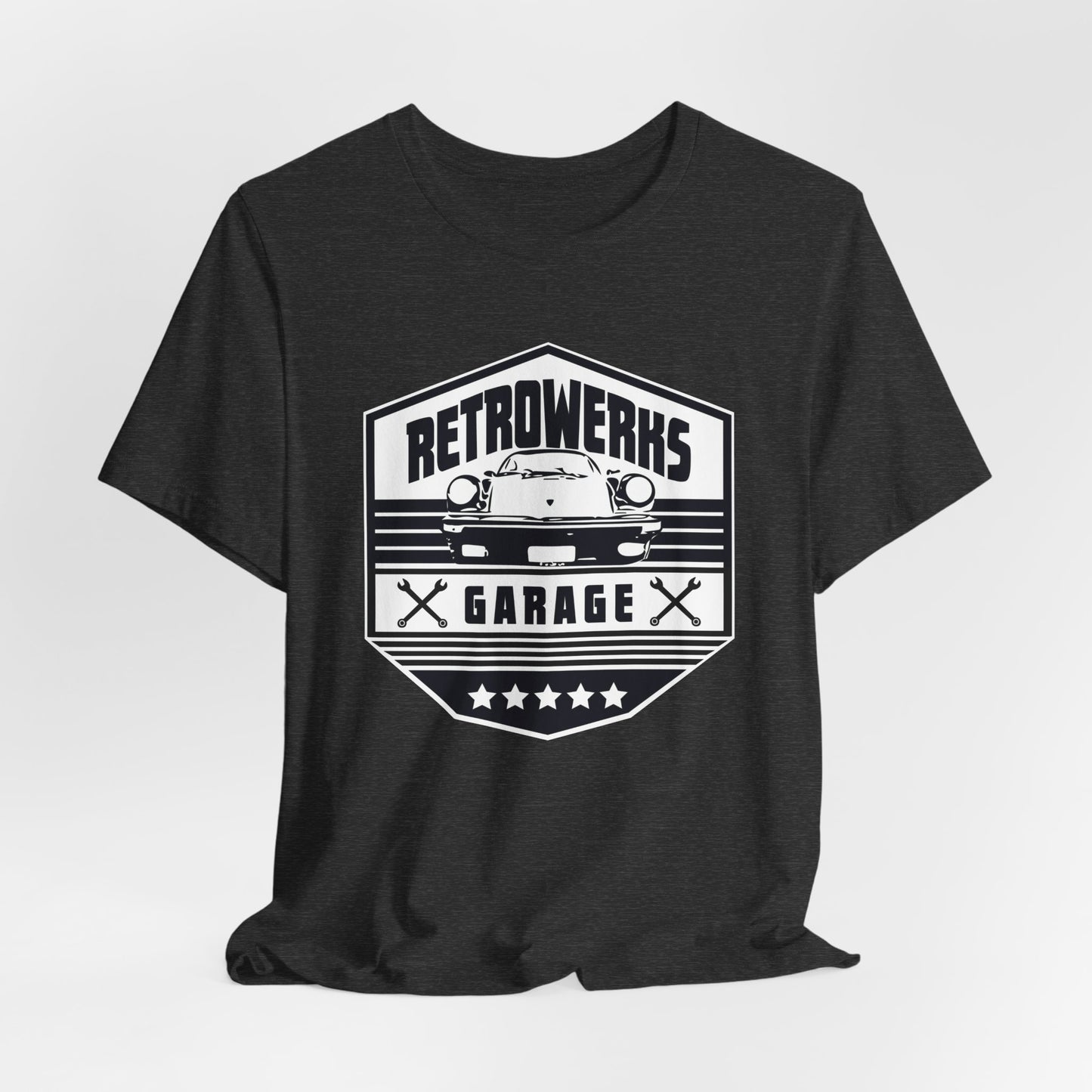 Retrowerks Garage T-Shirt — Vintage Badge Tee