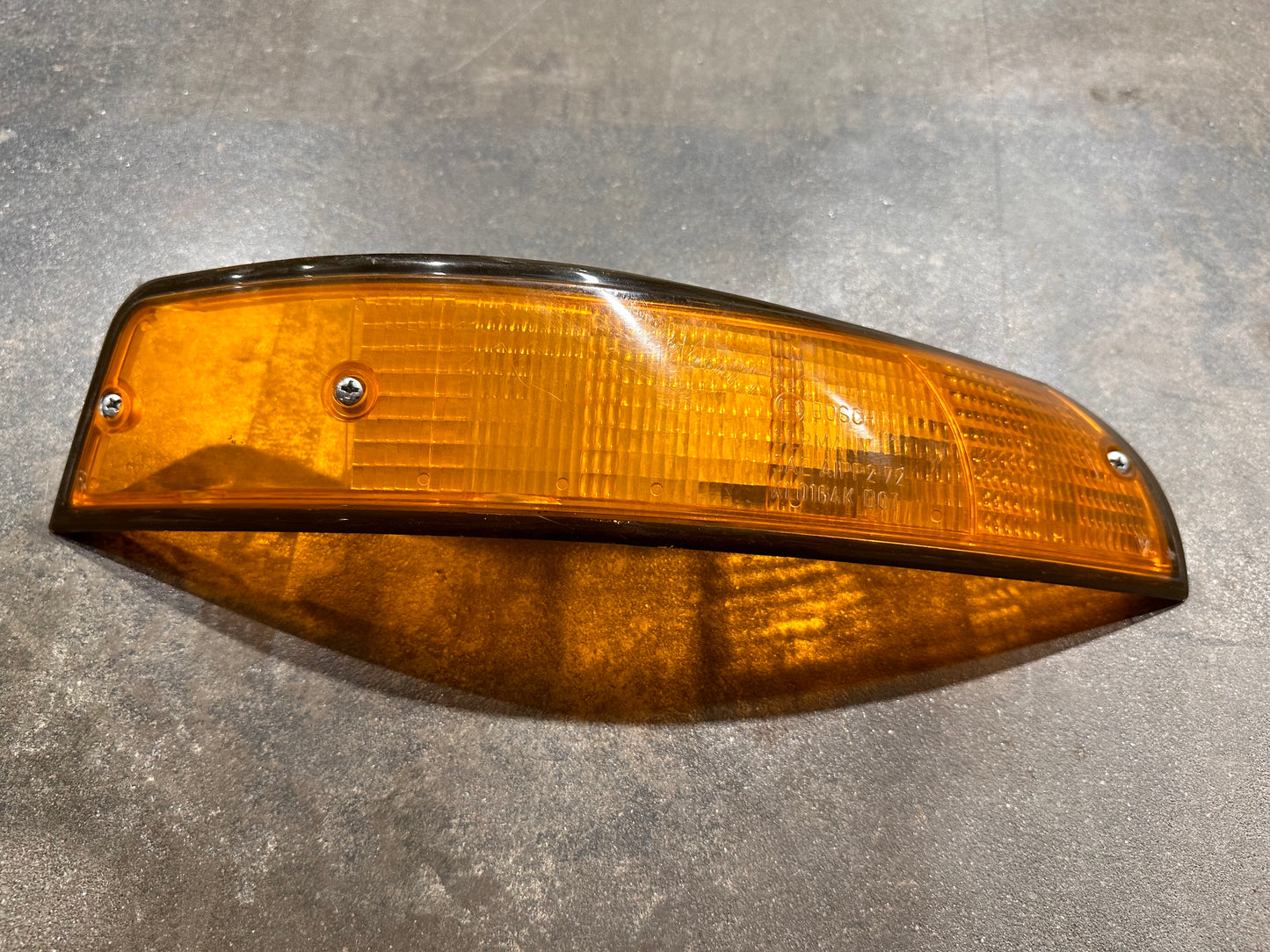 69-72 Turn Signal Lens (Black Trim)