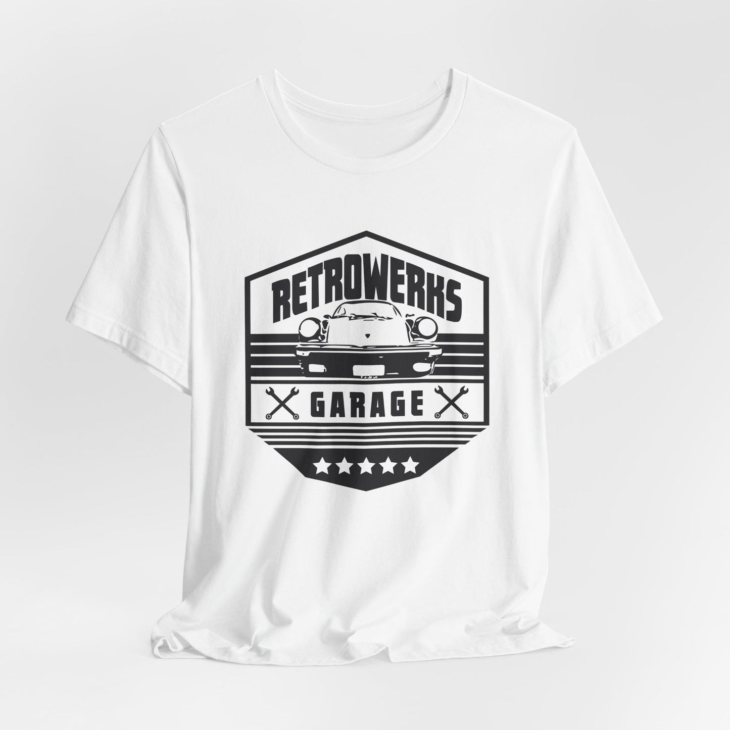 Retrowerks Garage T-Shirt — Vintage Badge Tee