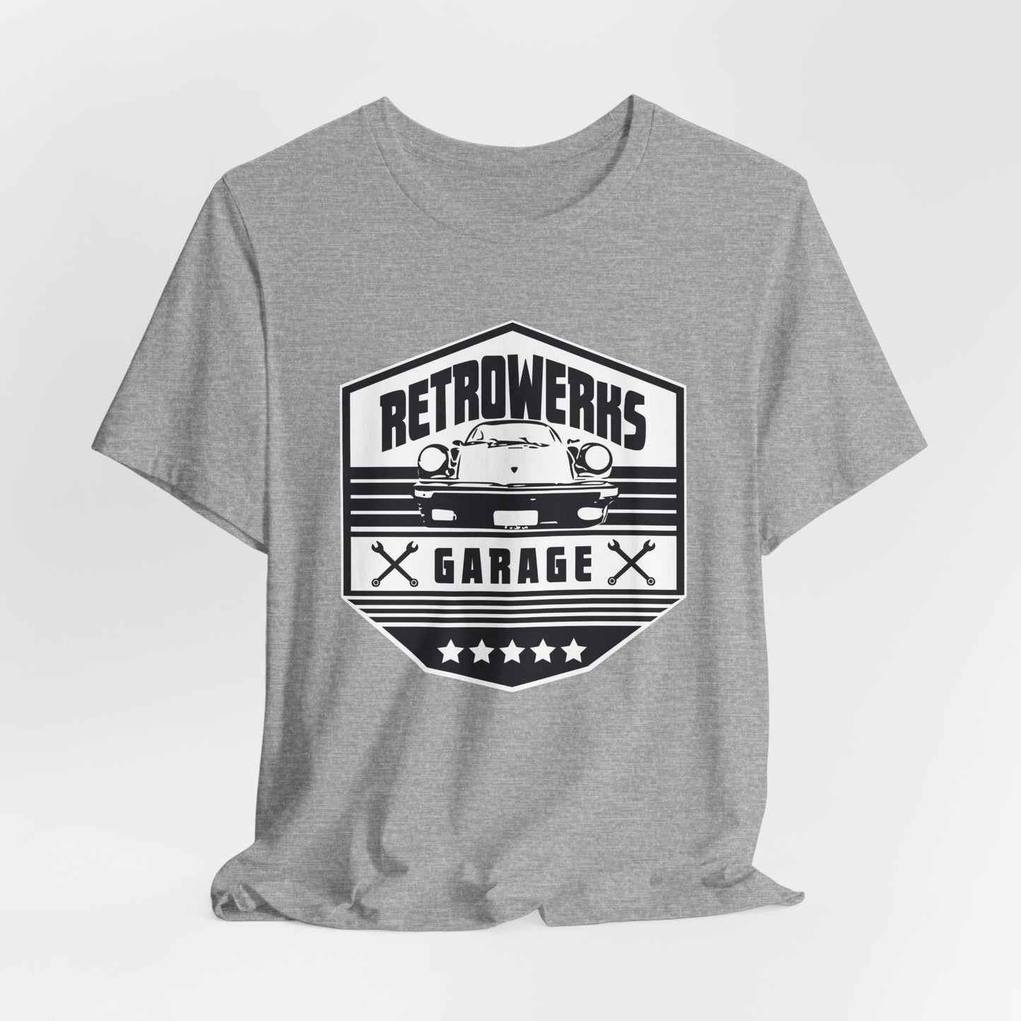 Retrowerks Garage T-Shirt — Vintage Badge Tee
