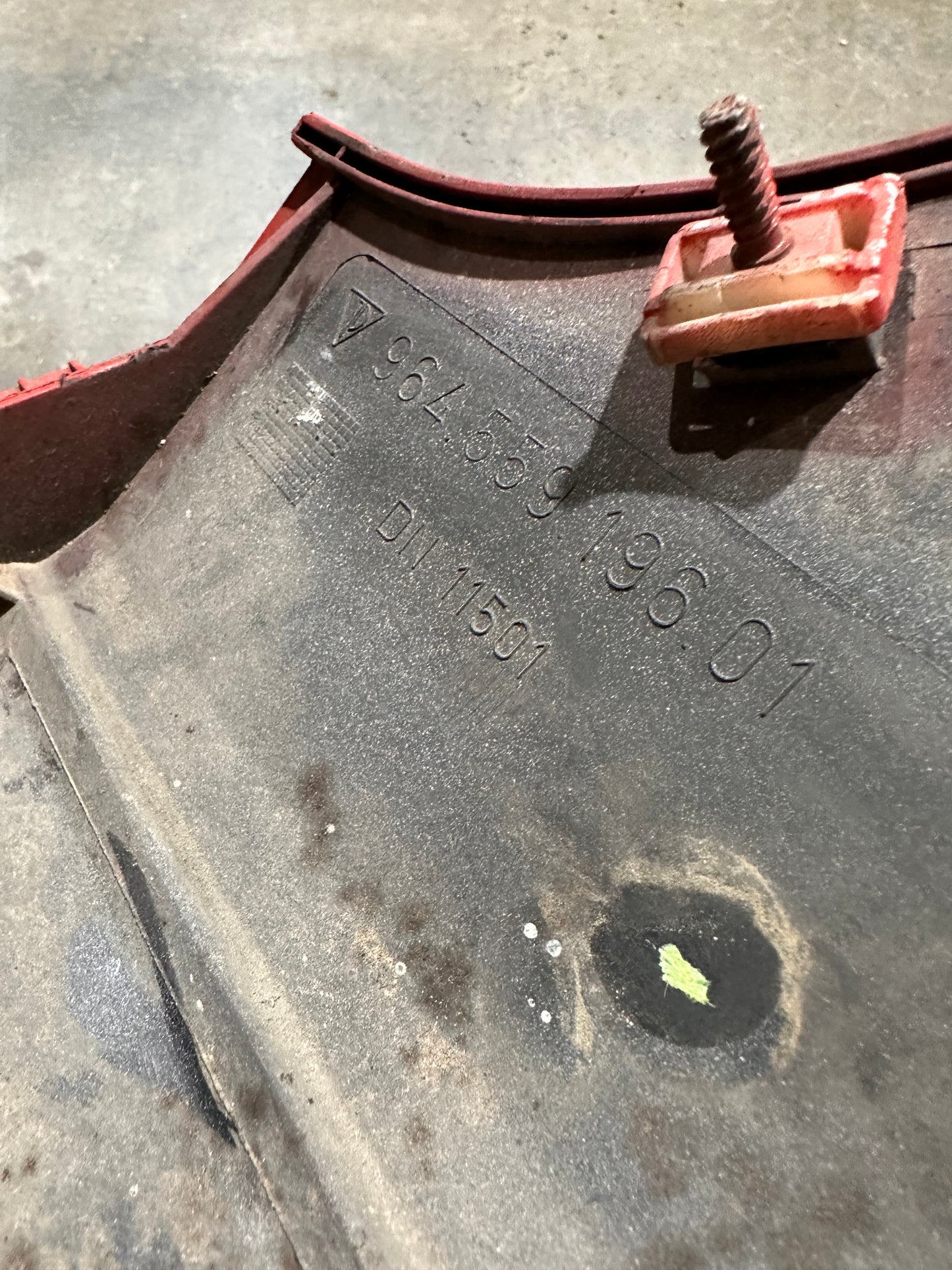 964 Rear Rocker Moulding Trim (PS) #2