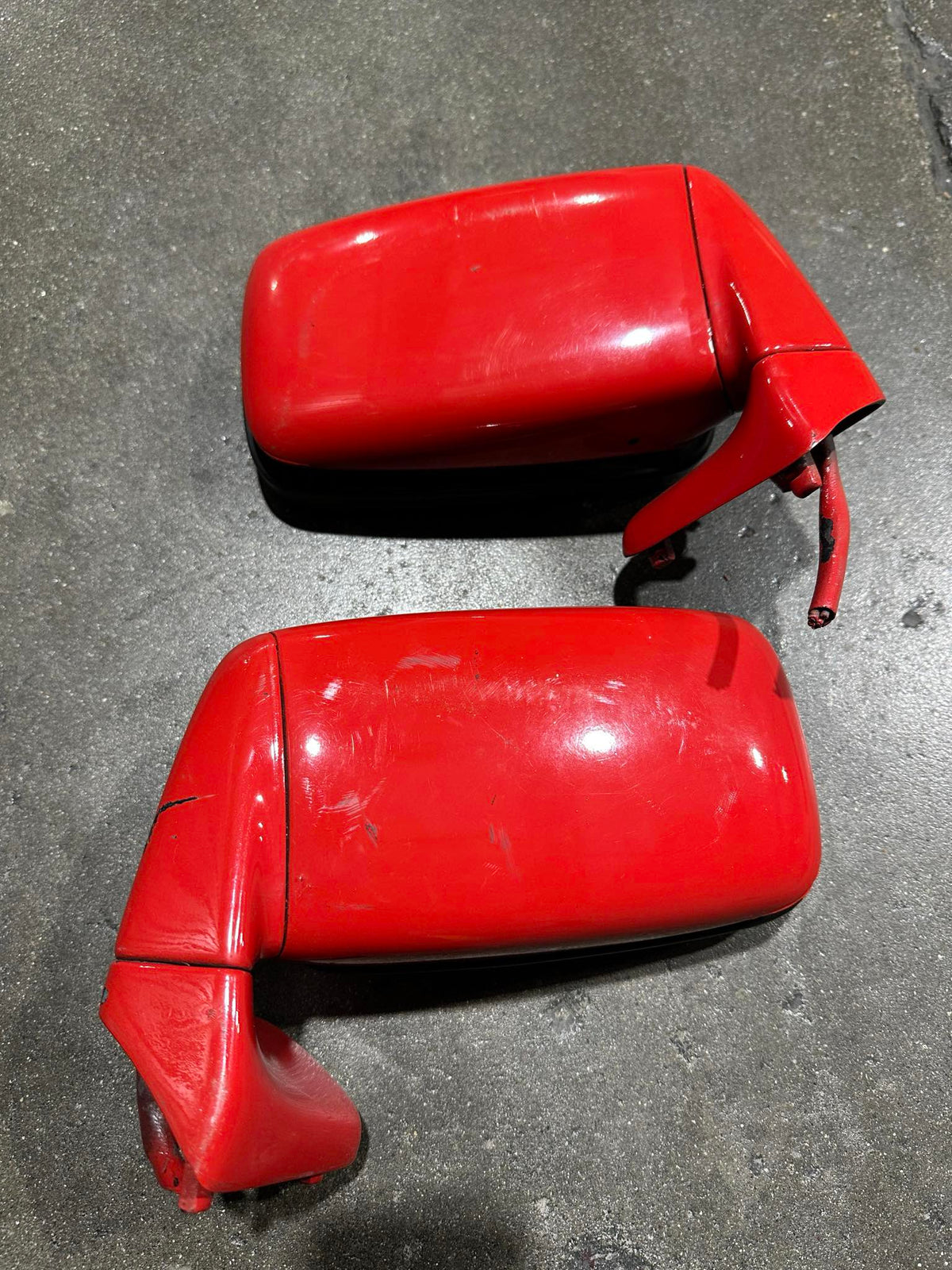 964 Racing Mirrors OEM 1978 - 1989 Porsche 911 964 928 944 Flag Mirror – Retrowerks Garage