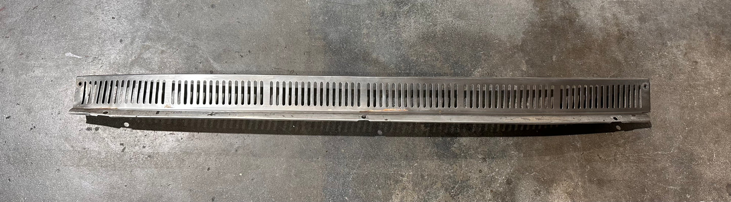 VERY RARE Stainless Rear Muffler Skirt for LWB 911S